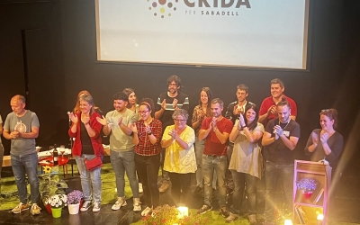 Acte central de la Crida per Sabadell | Redacció d'informatius